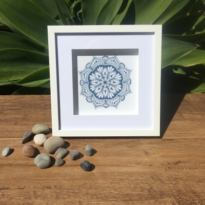 Duck Egg Blue Mini Mandala